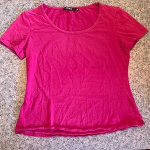 C'N'C' COSTUME NATIONAL Cropped Stretch T-Shirt Made in Italy